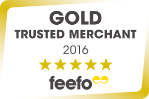 Feefo Gold Trusted Merchant 2016 Award