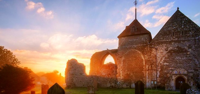 The Old Church at Winchelsea, Sussex, England