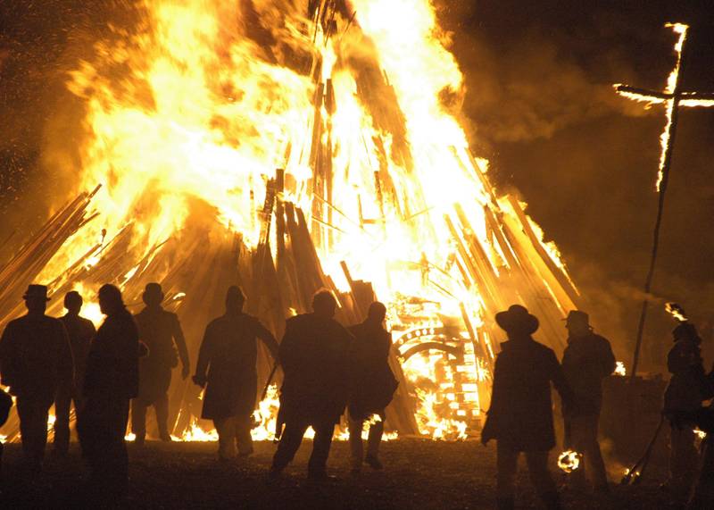 Bonfire Rescuing Rougarou Charley