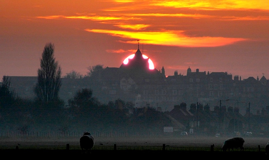 View of Rye Countryside