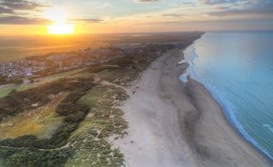 Visiting the beach, a favorite thing to do in Camber Sands