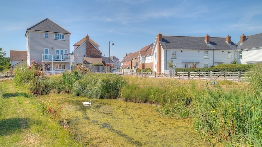 Whitesand holiday cottages pond