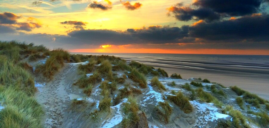 Sussex holiday cottage in winter