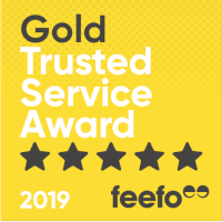 Feefo Gold Trusted Merchant 2019 Award