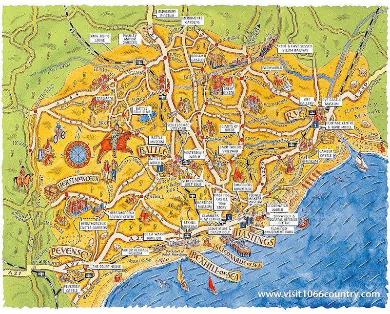 5 History-Filled Adventures in 1066 Country | Beside The Sea Holidays