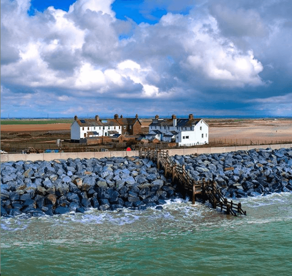 Luxury cottages by the sea