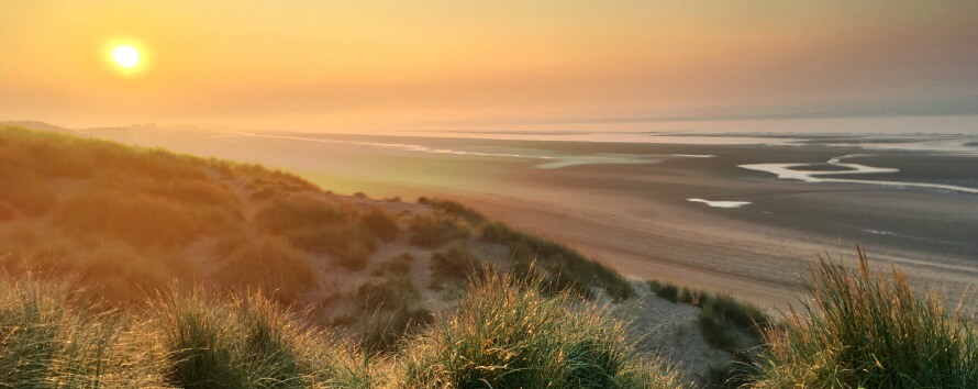 Camber Sands in winter
