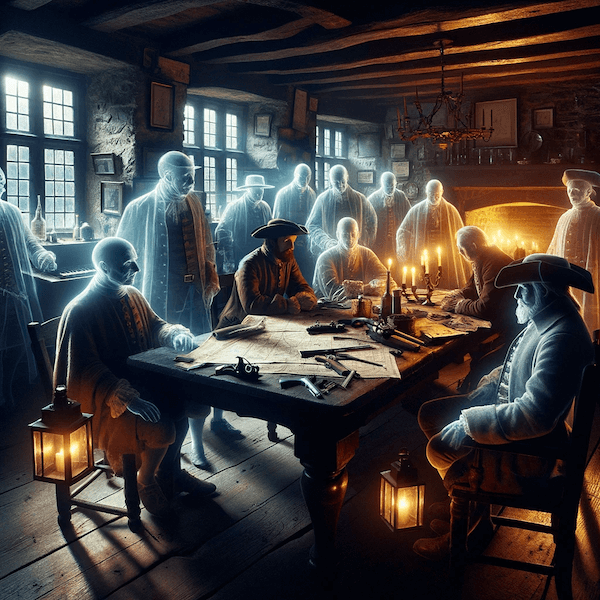 ghostly hawkhurst gang in the mermaid inn