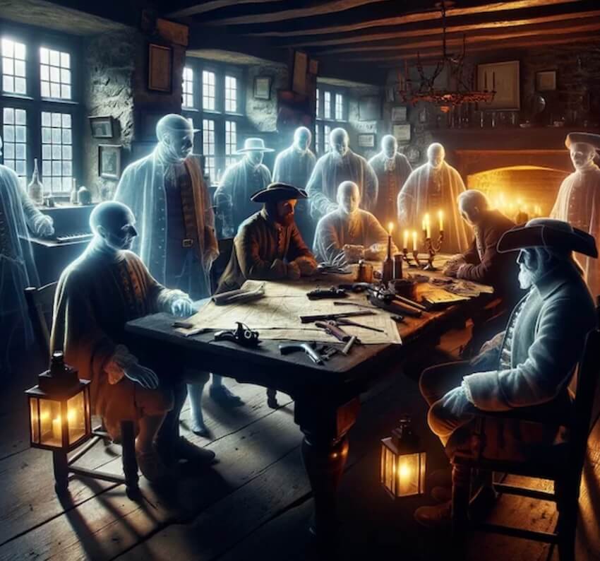 haunted Mermaid Inn featured on guided ghost walks around Rye