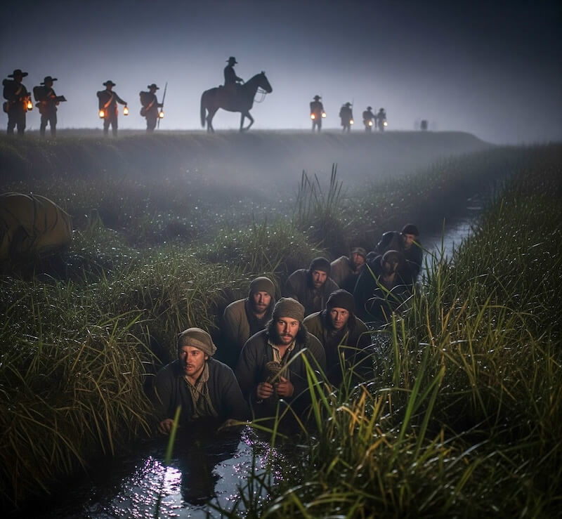 smugglers hiding on the romney marsh