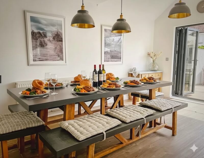 Light House Camber dining table 