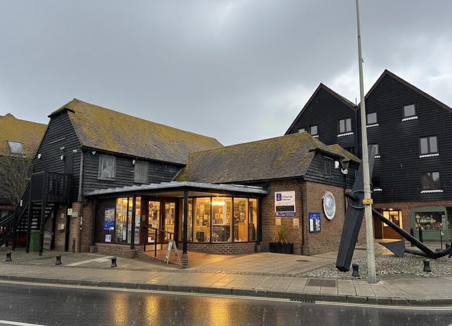 Rye Heritage Centre on a rainy day