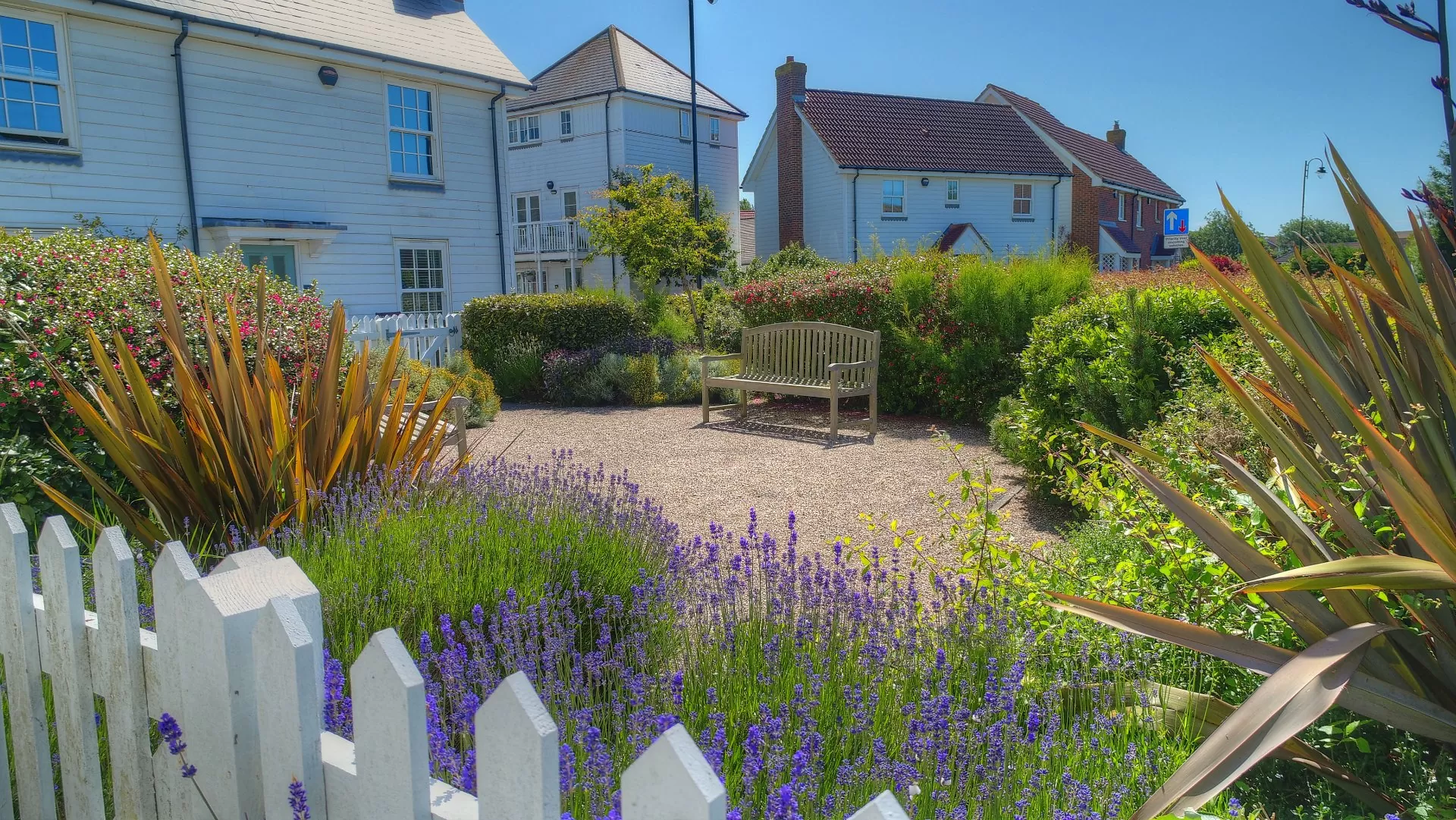 Boutique communal garden