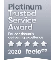 Feefo Gold Trusted Merchant 2020 Award