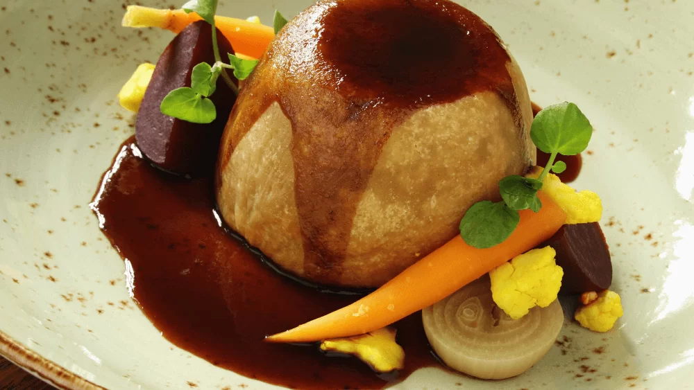 Suet puddings are a traditional Sussex dish