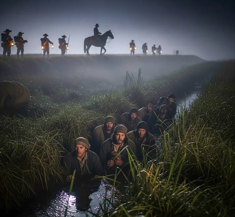 smugglers hiding on the romney marsh