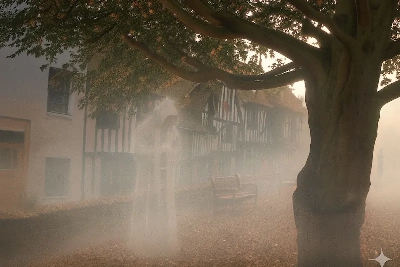 scar yourself silly on an Autumn ghost walk in rye