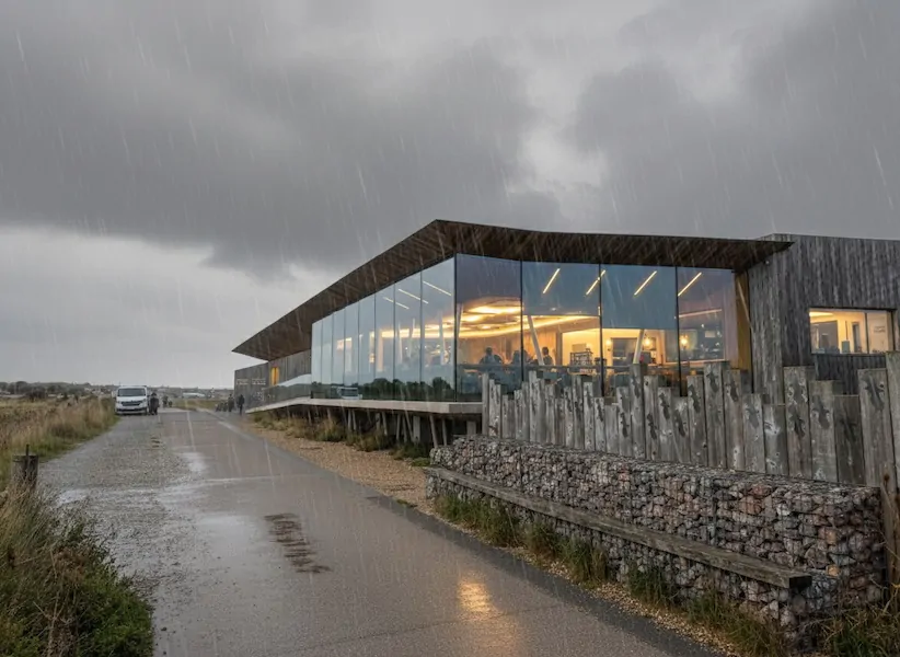 Take in the wildlife on a rainy day at Rye Harbour Nature Reserve